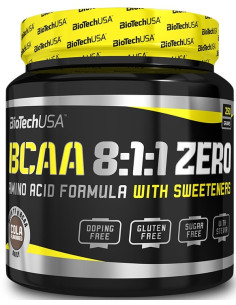 BCAA 8:1:1 Zero, Blue Raspberry - 250g | BioTechUSA