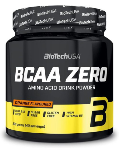 BCAA Zero, Orange - 360g | BioTechUSA