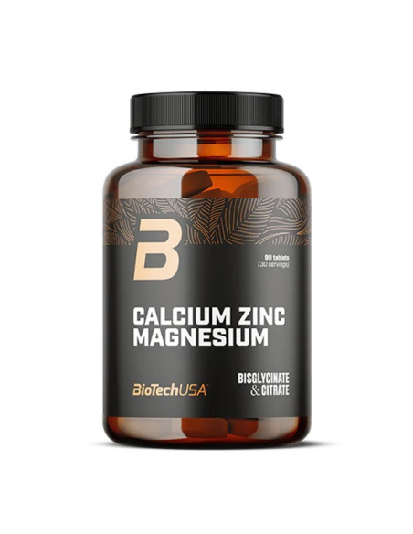 Calcium Zinc Magnesium - 90 tabs | BioTechUSA