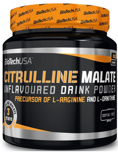Citrulline Malate, Unflavoured - 300g | BioTechUSA
