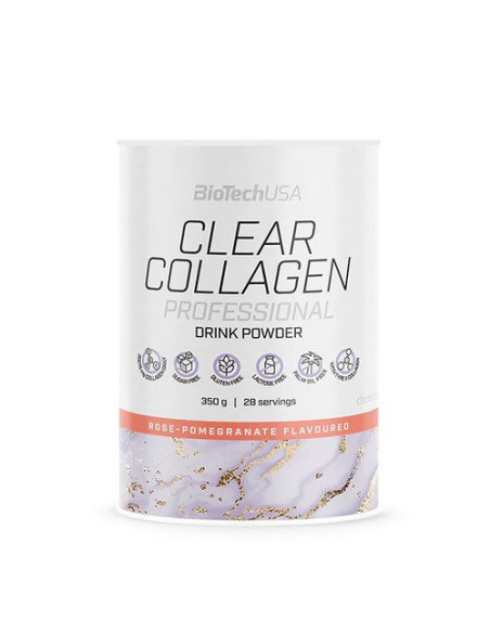 Clear Collagen Professional, Rose-Pomegranate - 350g | BioTechUSA