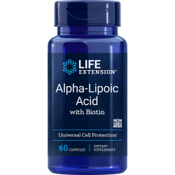 Alpha-Lipoic Acid with Biotin - 60 capsules | Life Extension