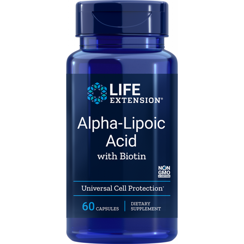 Alpha-Lipoic Acid with Biotin - 60 capsules |...