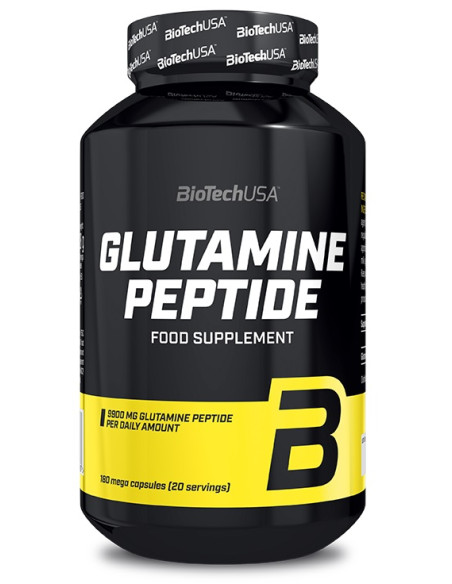 Glutamine Peptide - 180 caps | BioTechUSA