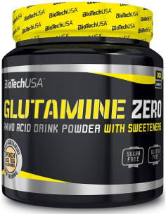 Glutamine Zero, Peach Ice Tea - 300g | BioTechUSA