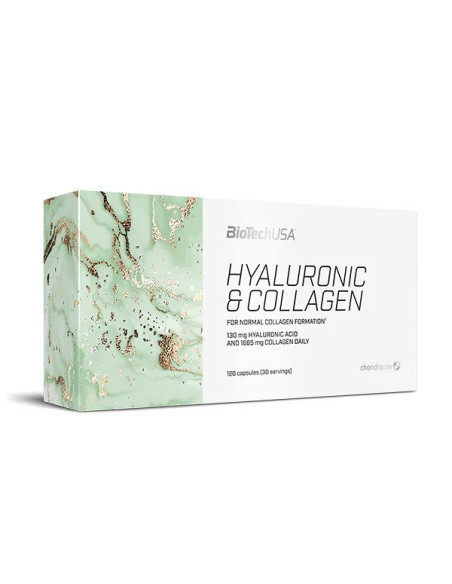 Hyaluronic and Collagen - 120 caps | BioTechUSA