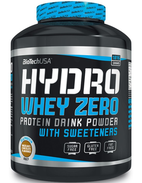 Hydro Whey Zero, Strawberry - 1816g | BioTechUSA