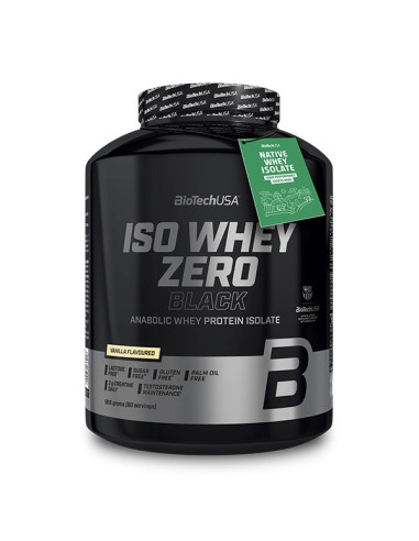 Iso Whey Zero Black, Vanilla - 1816g | BioTechUSA