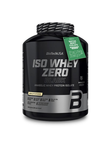Iso Whey Zero Black, Vanilla - 1816g | BioTechUSA