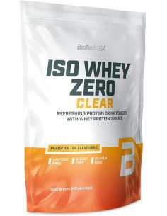 Iso Whey Zero Clear, Peach Ice Tea - 1000g | BioTechUSA