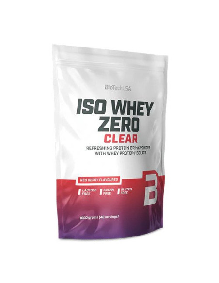 Iso Whey Zero Clear, Red Berry - 1000g | BioTechUSA
