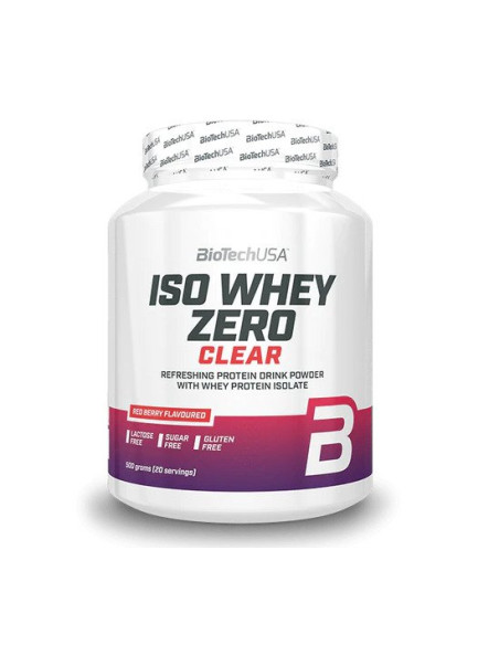 Iso Whey Zero Clear, Red Berry - 500g | BioTechUSA