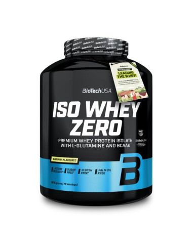Iso Whey Zero, Banana - 1816g | BioTechUSA