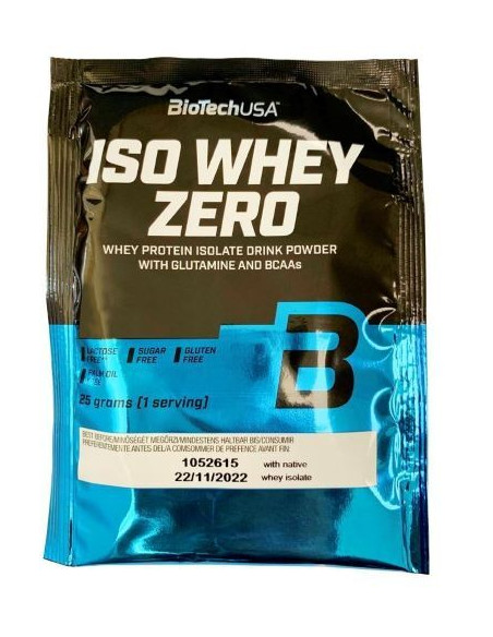 Iso Whey Zero, Black Biscuit - 25g (1 serving) | BioTechUSA