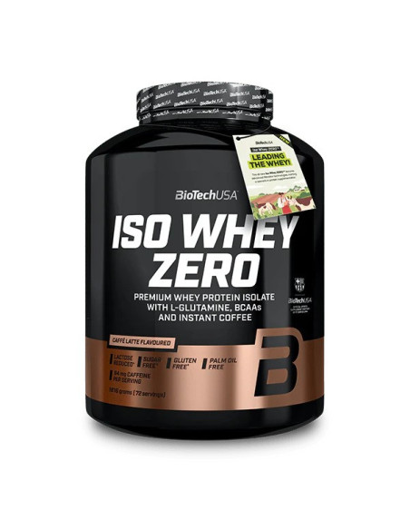 Iso Whey Zero, Caffe Latte - 1816g | BioTechUSA