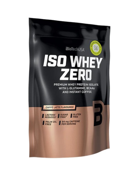 Iso Whey Zero, Caffe Latte - 454g | BioTechUSA