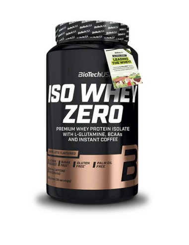 Iso Whey Zero, Caffe Latte - 908g | BioTechUSA