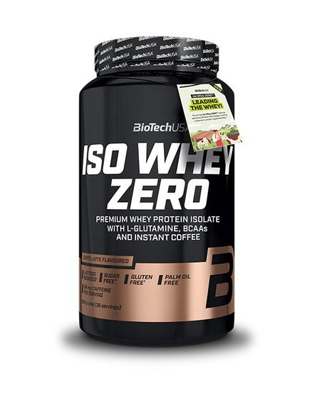 Iso Whey Zero, Caffe Latte - 908g | BioTechUSA