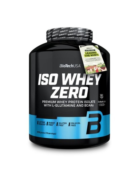 Iso Whey Zero, Chocolate - 1816g | BioTechUSA