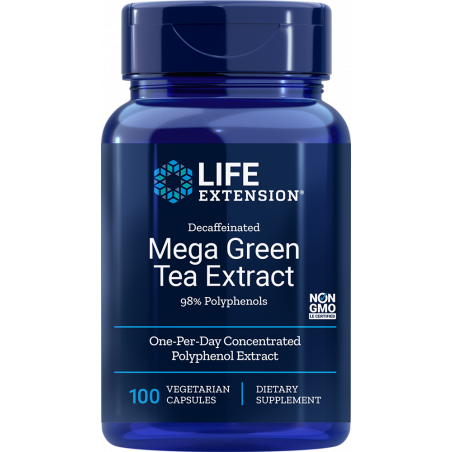 Mega Green Tea Extract, EU - 100 capsules | Life Extension