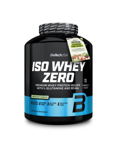 Iso Whey Zero, Pistachio - 1816g | BioTechUSA
