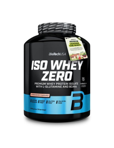 Iso Whey Zero, Strawberry - 1816g | BioTechUSA