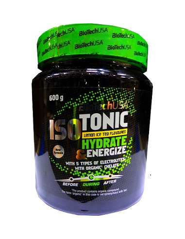 IsoTonic, Lemon Ice Tea - 600g | BioTechUSA