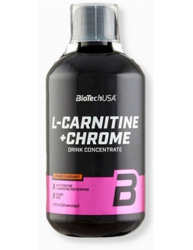 L-Carnitine + Chrome, Orange - 500 ml. |...