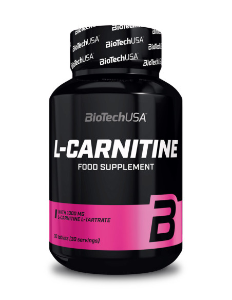 L-Carnitine - 30 tablets | BioTechUSA