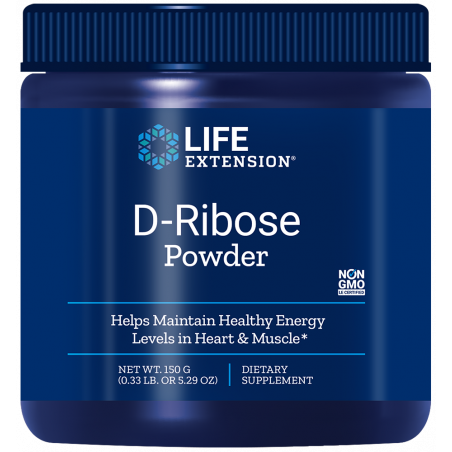 D-Ribose Powder - 150 grams | Life Extension