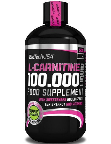 L-Carnitine 100.000, Cherry - 500 ml. | BioTechUSA