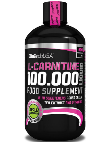 L-Carnitine 100.000, Cherry - 500 ml. | BioTechUSA