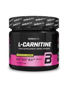 L-Carnitine Drink Powder, Lemon Ice Tea - 150g | BioTechUSA