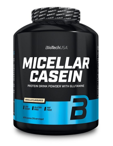 Micellar Casein, Strawberry - 2270g | BioTechUSA