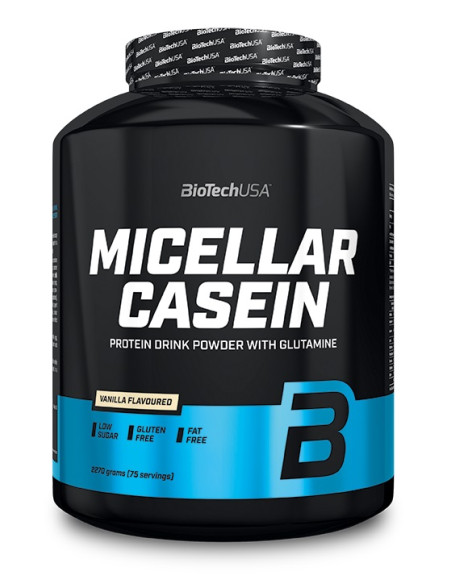 Micellar Casein, Vanilla - 2270g | BioTechUSA