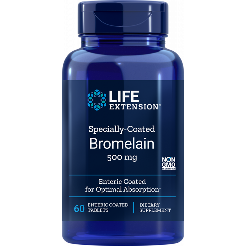 Specially-Coated Bromelain - 60 enteric coated...