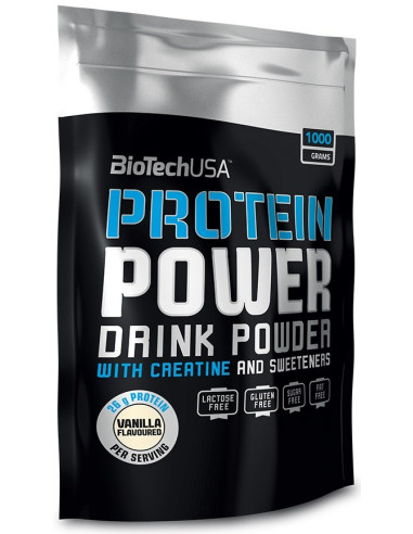 Protein Power, Vanilla - 1000g | BioTechUSA