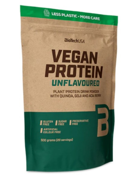 Vegan Protein, Unflavoured - 500g  | BioTechUSA