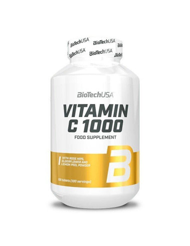 Vitamin C 1000 - 100 tablets   | BioTechUSA