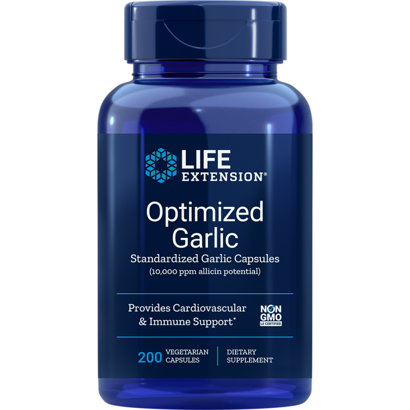 Optimized Garlic - 200 vegetarian capsules |...
