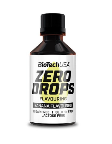 Zero Drops, Banana - 50 ml. | BioTechUSA