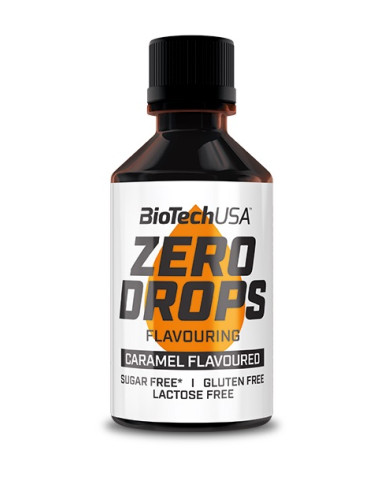 Zero Drops, Caramel - 50 ml. | BioTechUSA