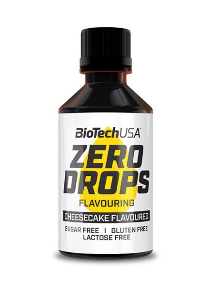 Zero Drops, Cheesecake - 50 ml. | BioTechUSA