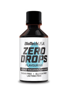 Zero Drops, Coconut Macaron - 50 ml. | BioTechUSA