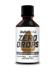 Zero Drops, Nut Nougat - 50 ml. | BioTechUSA