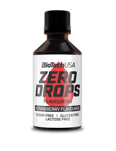 Zero Drops, Strawberry - 50 ml. | BioTechUSA