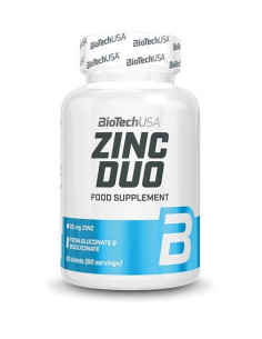 Zinc Duo - 60 tablets | BioTechUSA