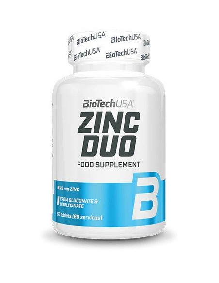 Zinc Duo - 60 tablets | BioTechUSA