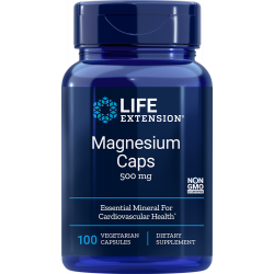 Magnesium Caps - 100 vegetarian capsules | Life Extension