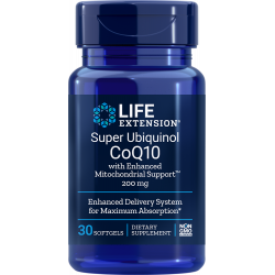 Super Ubiquinol CoQ10 with Enhanced Mitochondrial Support...